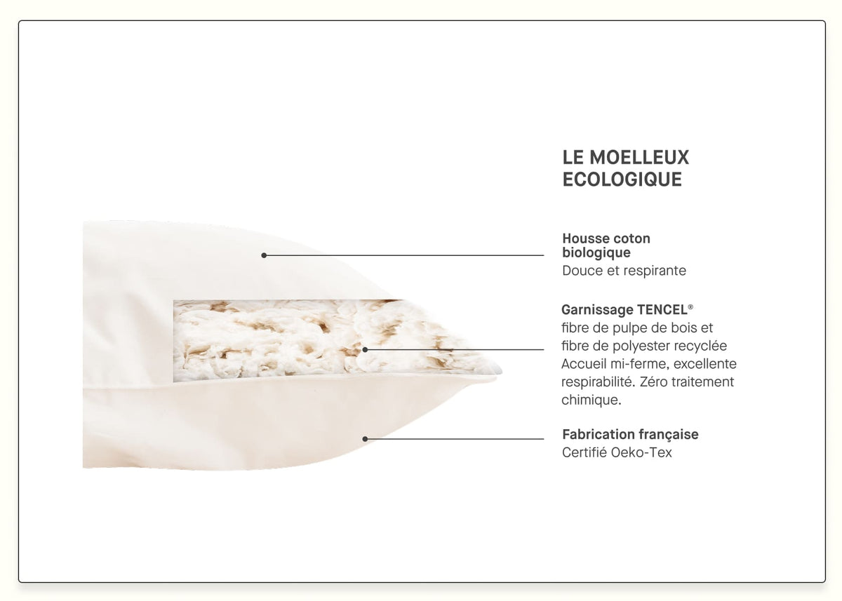 Oreiller écologique