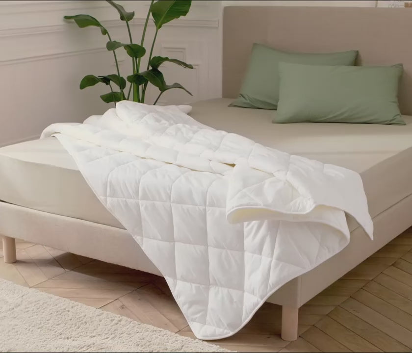 Charger la vidéo : Couette tempérée